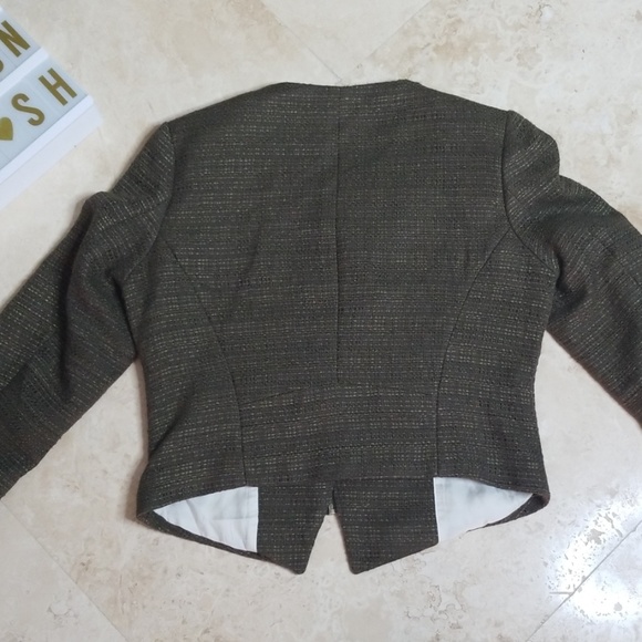 H&M green zipped jacket NWOT - Picture 5 of 5